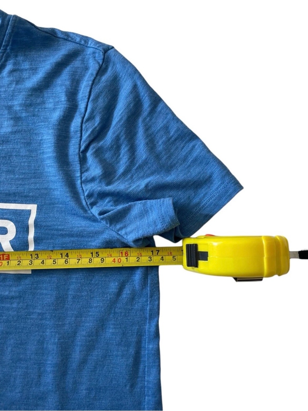 Tommy Hilfiger Casual Crewneck Tee in Blue and White Regular Fit. - Picture 5 of 6